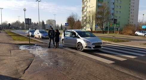 Potrącenie na pasach w Pile - grafika