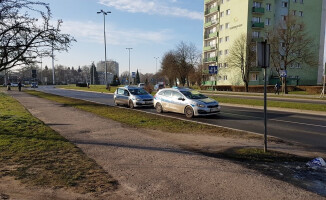 Potrącenie na pasach w Pile