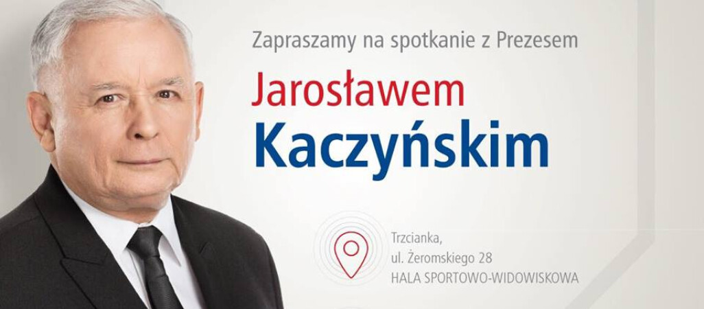 Jarosław Kaczyński odwiedzi Trzciankę