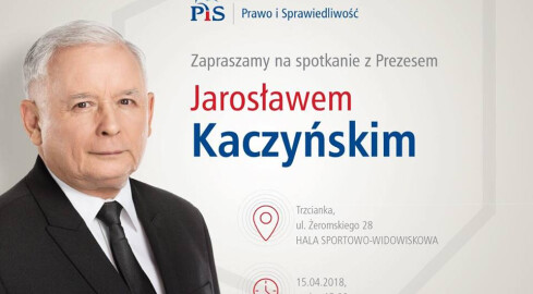 Jarosław Kaczyński odwiedzi Trzciankę - grafika