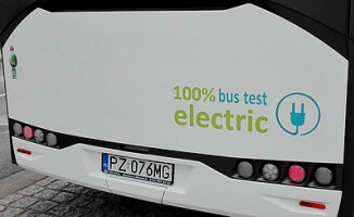 Elektryczny autobus na ulicach Piły