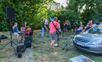 10. Schodów - happening na schodach w Pile