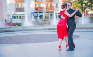 Tango przy fontannach [GALERIA]