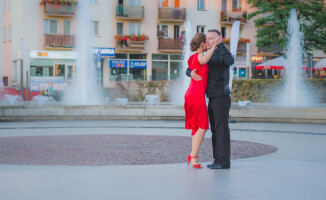 Tango przy fontannach [GALERIA]