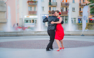 Tango przy fontannach [GALERIA]