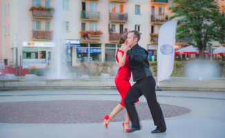 Tango przy fontannach [GALERIA]