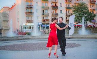 Tango przy fontannach [GALERIA]