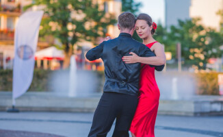 Tango przy fontannach [GALERIA]