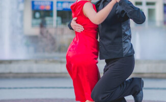 Tango przy fontannach [GALERIA]