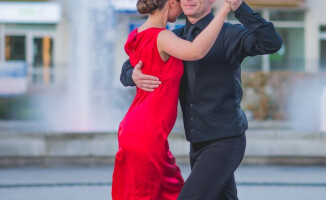 Tango przy fontannach [GALERIA]