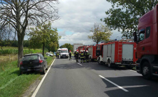 Wypadek na DK10. Jedna osoba nie żyje [AKTUALIZACJA]