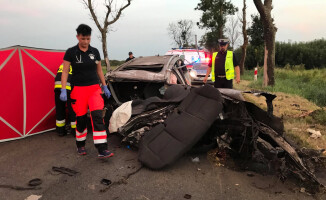 Wypadek za Szamocinem. Nie żyje 19-latek