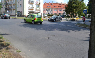 Remont Okólnej, Tucholskiej i Roosevelta. Będzie rondo