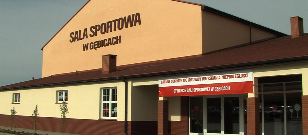 Szkoła w Gębicach ma nową salę sportową