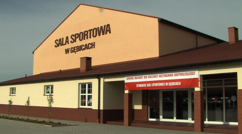 Szkoła w Gębicach ma nową salę sportową - grafika