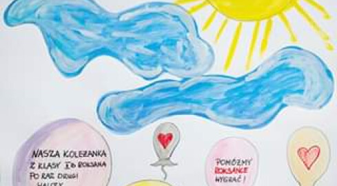 Kiermasz dla Roksanki - grafika