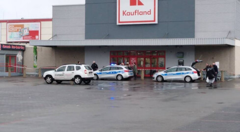 Market Kaufland ewakuowany. Informacja o bombie - grafika