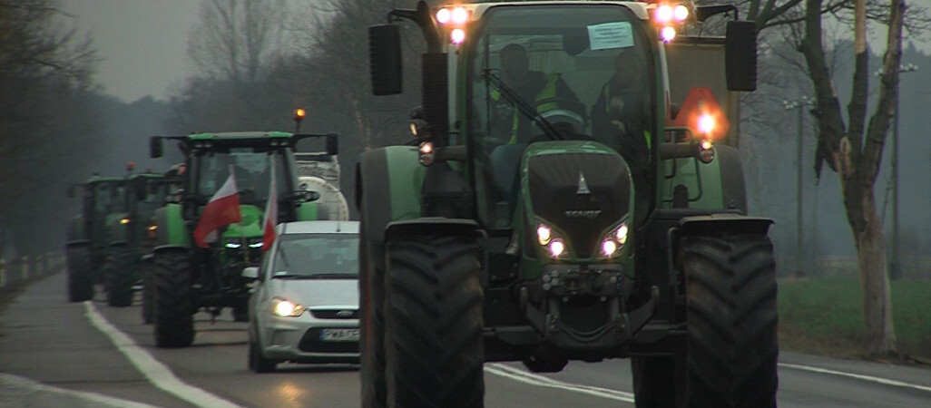 Rolnicy blokowali dziś drogi krajowe