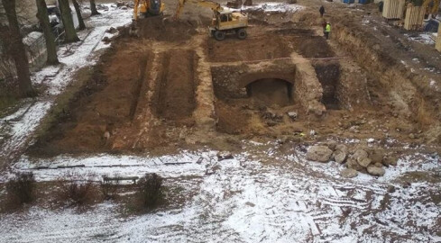 Odkopano fundamenty starego kościoła - grafika