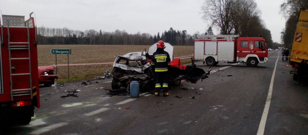 Śmiertelny wypadek na krajówce. DK 11 zablokowana