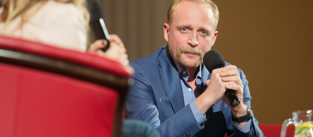 Piotr Adamczyk wsparł "Wiecznie Bazgrającą"