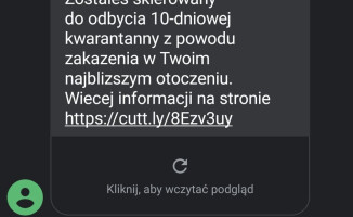 Uwaga na fałszywe SMS-y