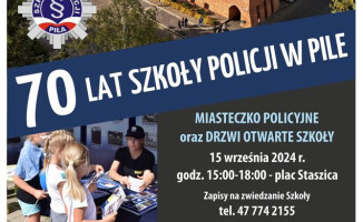 Od niedzieli rozpoczną się obchody 70-lecia powstania Szkoły Policji w Pile