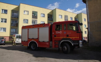 Tragedia przy Dąbrowskiego. W pożarze zginął mężczyzna 