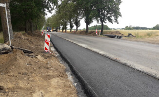 Trwa remont DK11 na odcinku Okonek - Lotyń