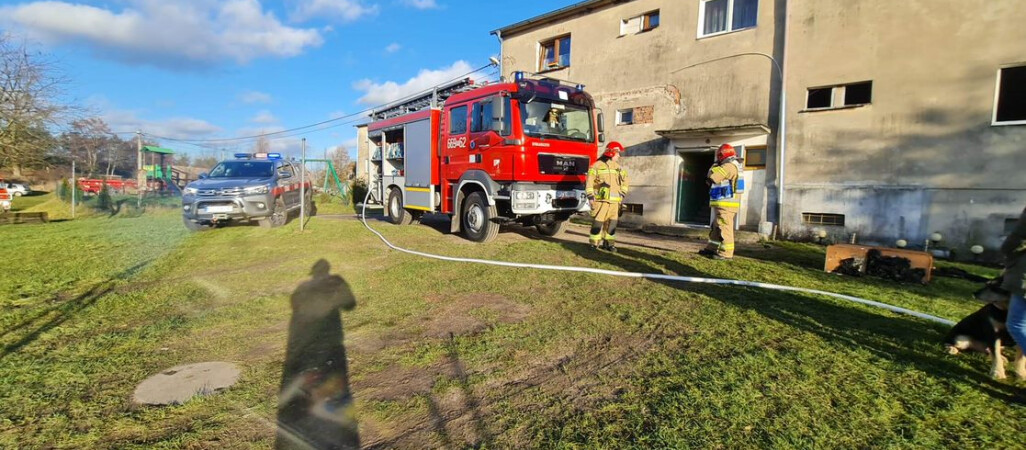 Wybuch gazu w bloku, jedna osoba została ranna