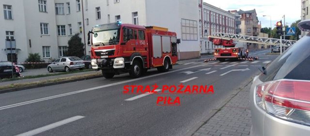 Pożar sadzy na Kolbego