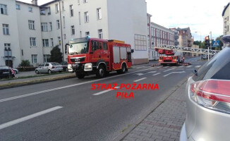 Pożar sadzy na Kolbego