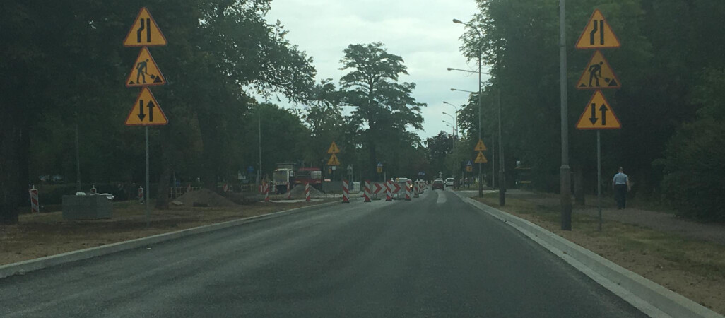 Rozpoczął się drugi etap remontu al. Wojska Polskiego