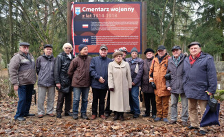 Na cmentarzu w Leszkowie stanęła tablica informacyjna