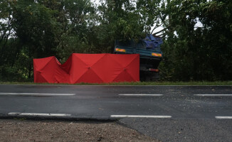 Tragedia w Kuźnicy Czarnkowskiej. Zginął kierowca ciężarówki