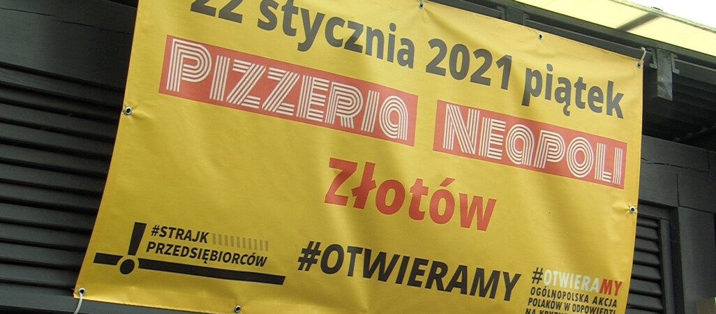 "Ciągle tylko obiecanki. Dlatego otwieramy" Bunt przeciwko lockdownowi