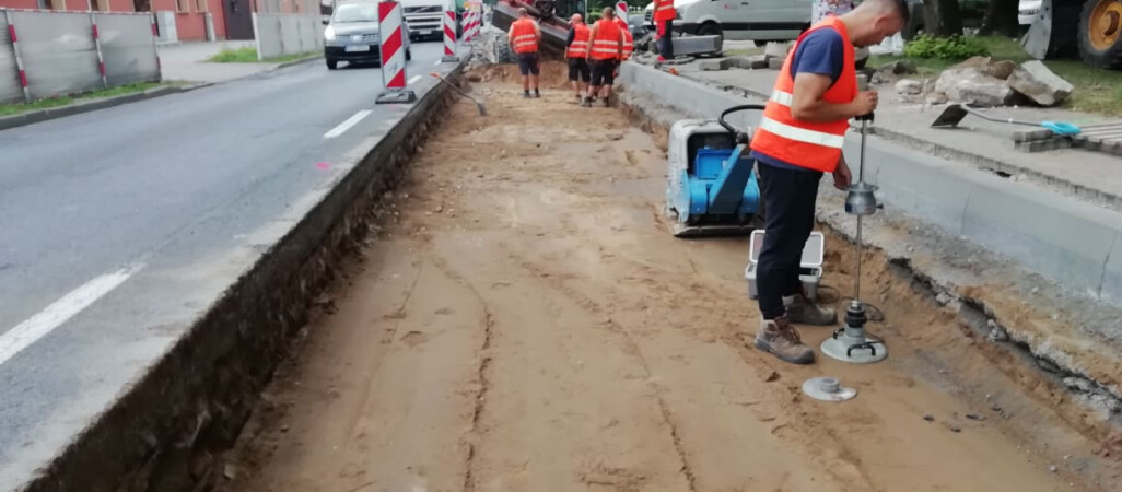 Trwa remont DK11 na odcinku Okonek - Lotyń