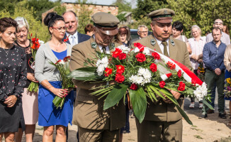 Uroczystość patriotyczna w Węglewie 