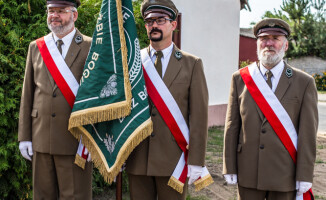 Uroczystość patriotyczna w Węglewie 