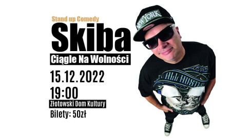 Wygraj bilety na Stand Up Comedy Krzysztofa Skiby! 