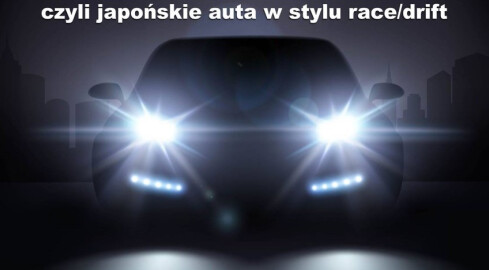 Japońskie auta w stylu race/drift  - grafika