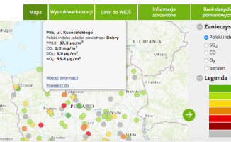 Smog nad Dołkami? Są osiedla, gdzie jakość powietrza jest cały czas zła 