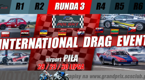 Wyścigi na 1/4 mili - International Drag Event  - grafika