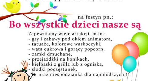 Festyn w Wolsku już w niedzielę  - grafika