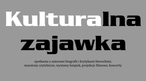 Kulturalna zajawka "Według Poświatowskiej"  - grafika