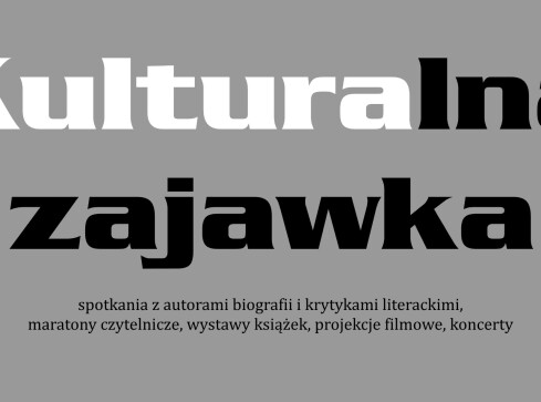 Kulturalna zajawka "Według Poświatowskiej"  - grafika