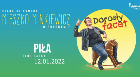 Stand-up na Barce w Pile. Wystąpi Mieszko Minkiewicz  - grafika