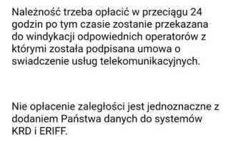 Dostaliście też takiego maila, lub smsa? Bądźcie ostrożni 