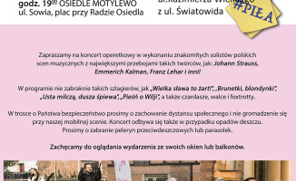 "Operetka na wynos" na pilskich osiedlach 