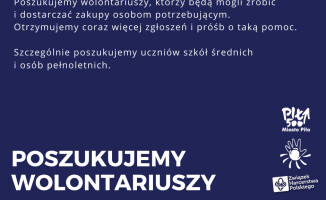 Potrzebna pomoc w szpitalu, ale też i do roznoszenia żywności 